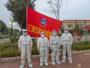 市文旅集團一線戰(zhàn)“疫”之：北方游船員工化身“大白”，守護隔離點群眾安全